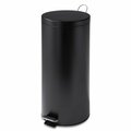 Honey Can Do Intl TRUSH CAN ROUND BLK 8GAL TRS-02111